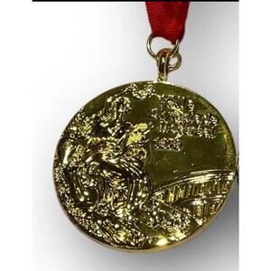 1976 Montreal Olympic Games Souvenir Gold Only Medals Zinc